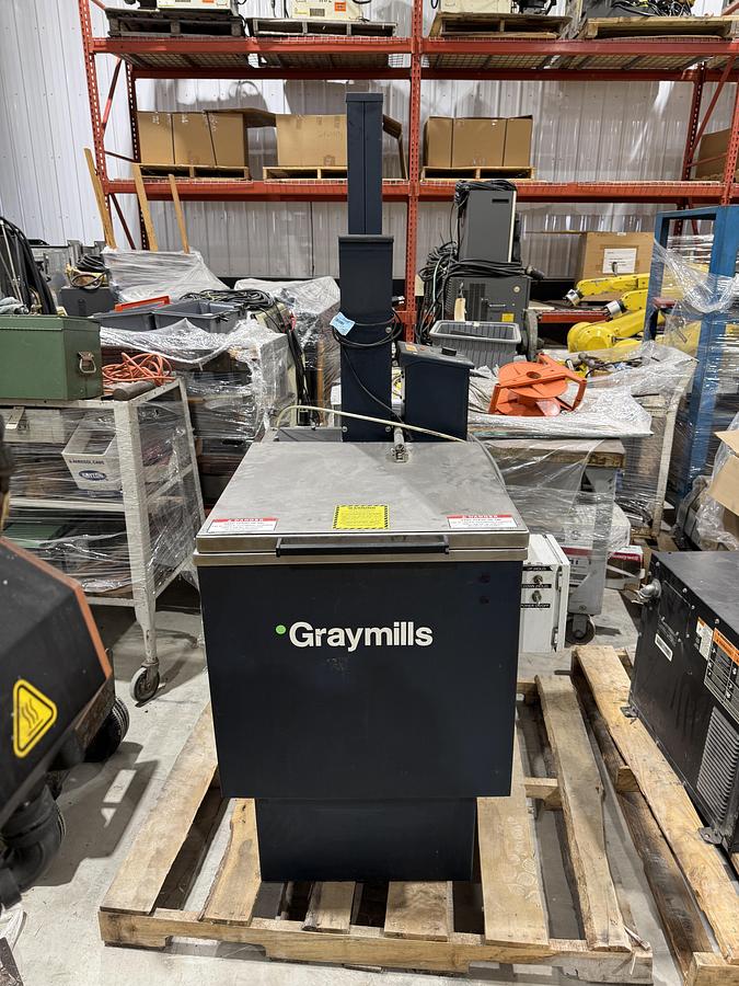 Used GRAYMILLS LIFTKLEEN SERIES FULL EMERSION HEATED PARTS WASHER