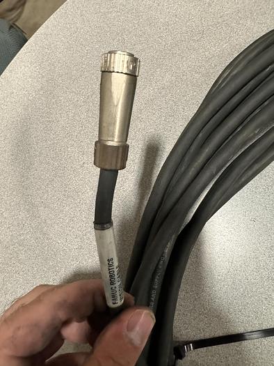 Used FANUC/EMPIRE P/N: EE-0365-302-017 RTU ROBOT VISION CABLE TO ROBOT J1 #105210