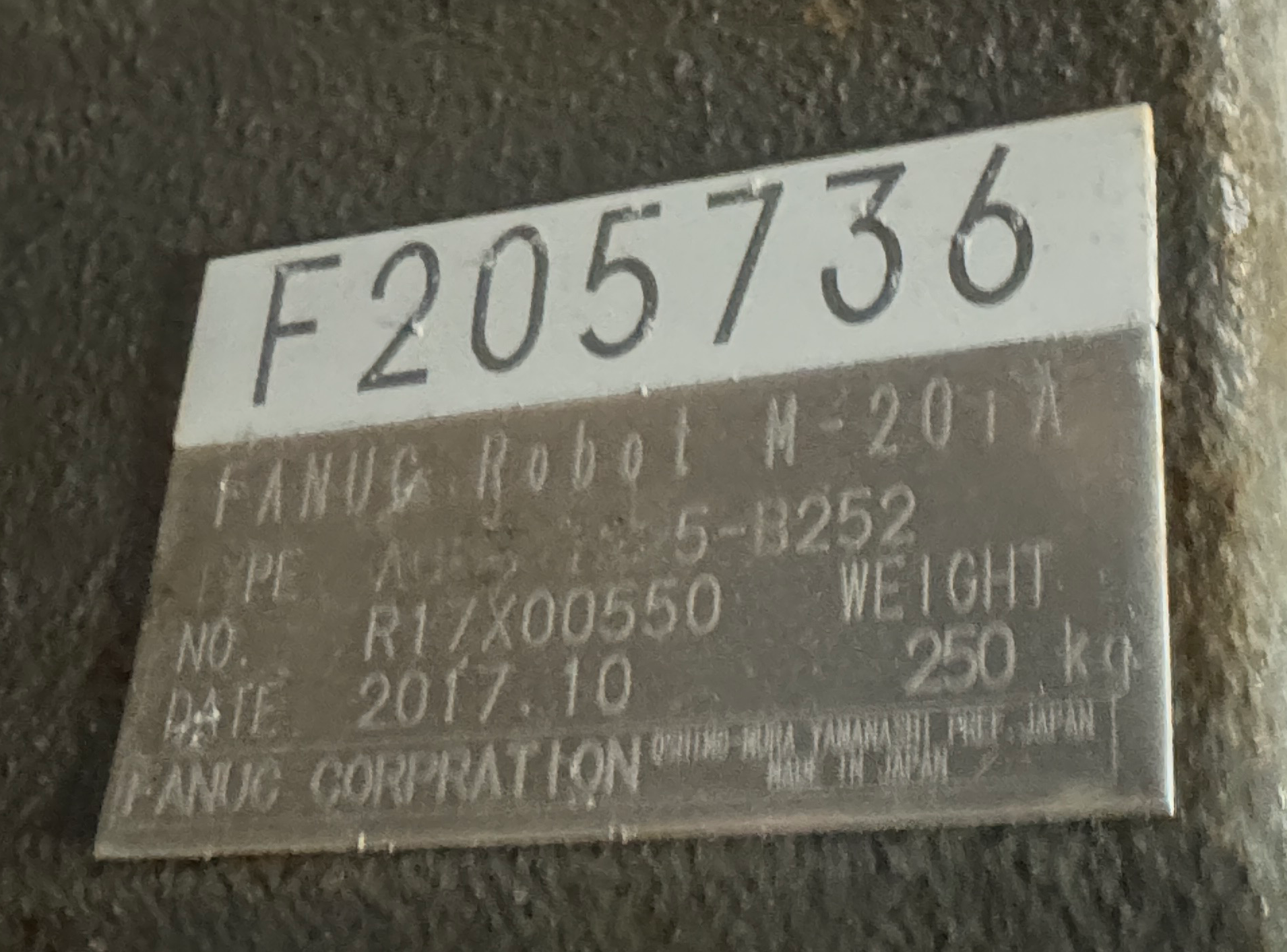 Used Fanuc M-20iA 6 Axis Industrial Robot With Fanuc R-30iB Plus Control