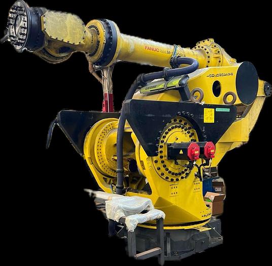 Used FANUC M2000iA/900L 6 AXIS MONSTER ROBOT WITH R30iB CONTROLLER 900 kg x 4683 mm REACH