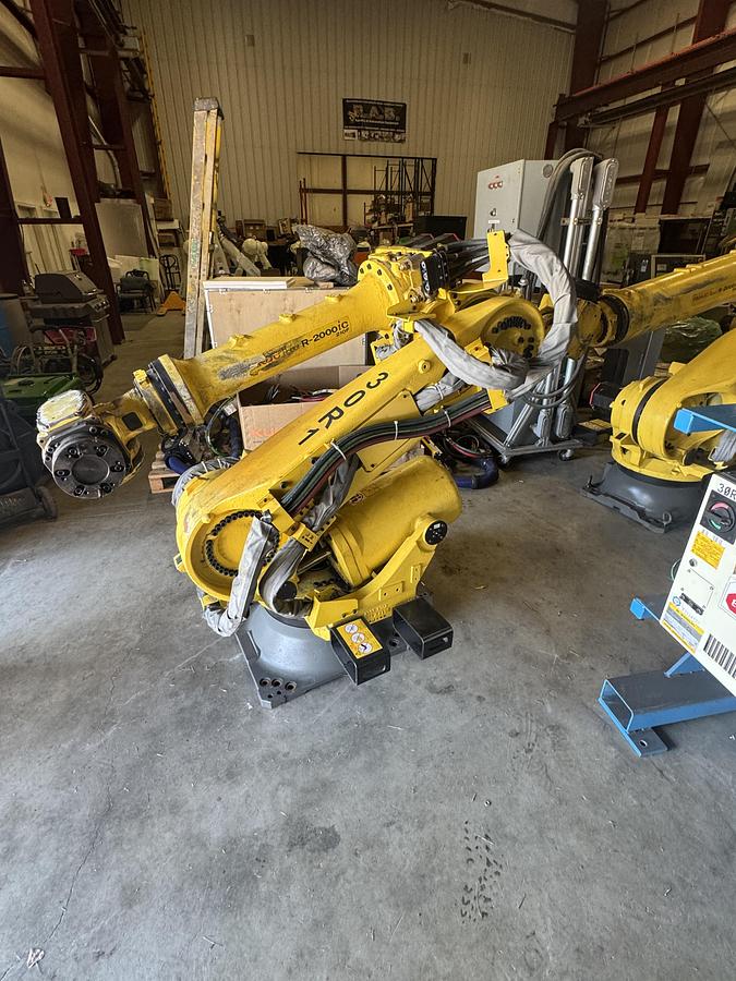 Used USED FANUC R-2000iC/210F 6 AXIS ROBOT R-30iB PLUS FOR SALE