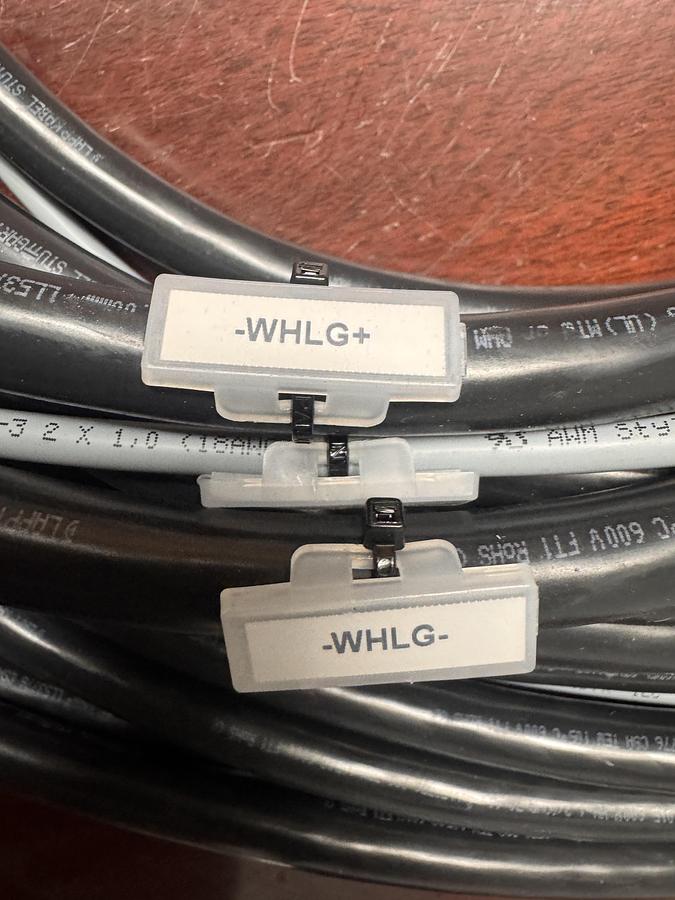 CABLE SET WITH RIMA CONNECTOR. RIMA CONNECTOR 320 AMP/ 150 VOLT 