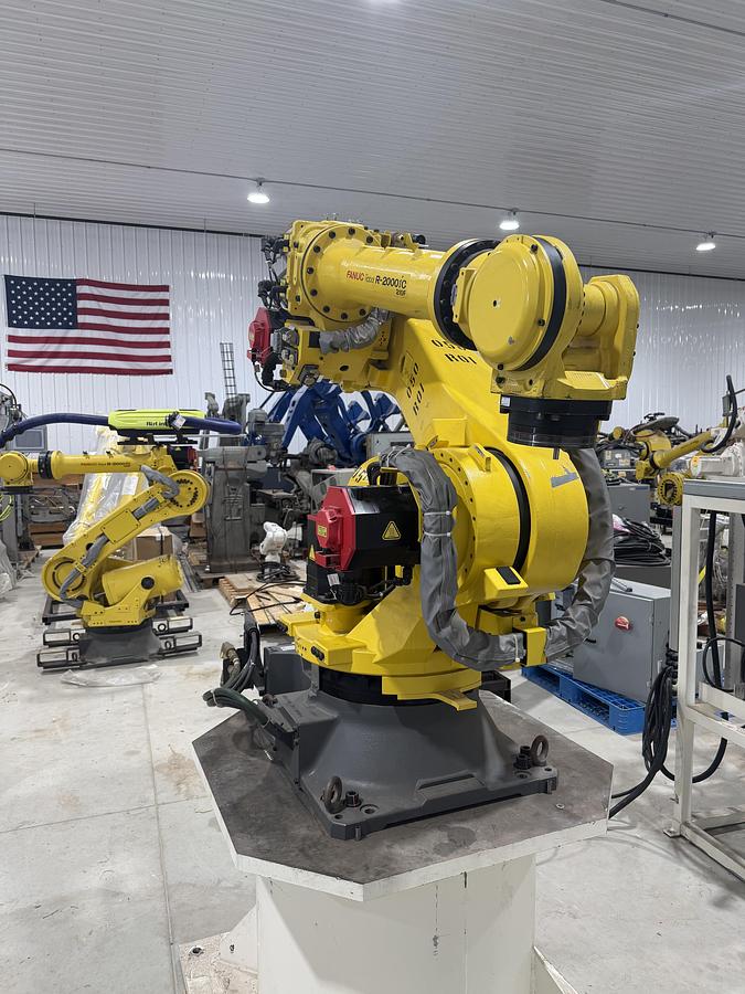 Used FANUC R-2000iC/210F robot, R-30iB Plus Controller, 2019, Used