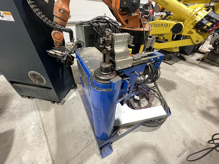 Used KUKA KR16-6 ROBOTIC TUBE BENDING CELL WITH KRC4 CONTROLLER, TEACH PENDANT, CABLES