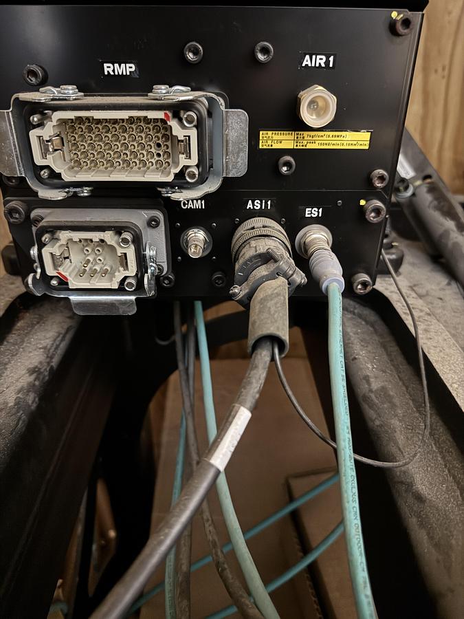 Used FANUC M-20iD/25 ROBOT WITH R-30iB PLUS CONTROLLER, PENDANT, CABLES.  NEVER IN PRODUCTION!