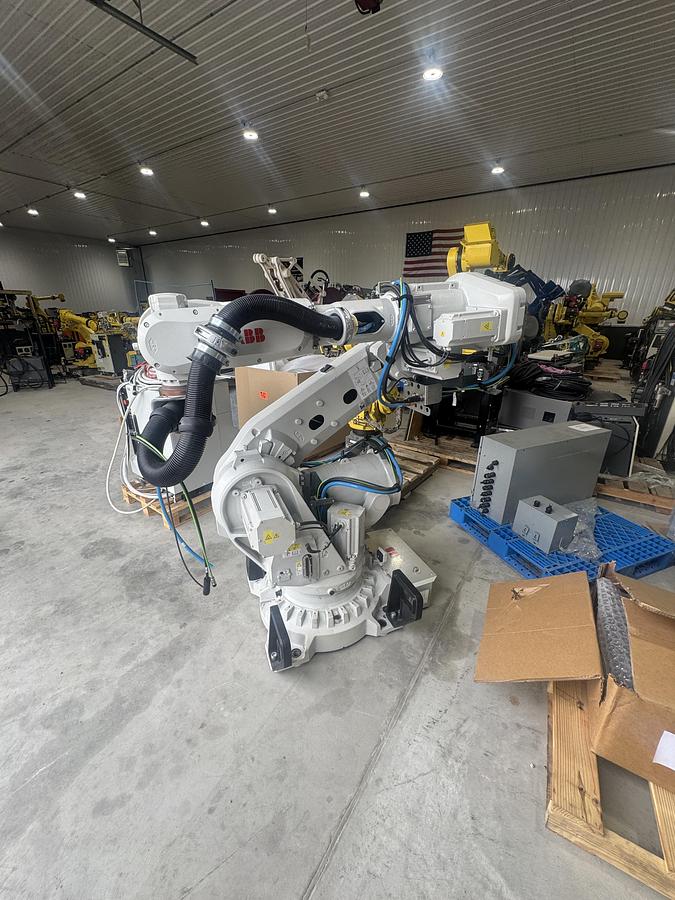 Used ABB IRB 6700-235/2.65 6 AXIS ROBOT WITH IRC5 CONTROL