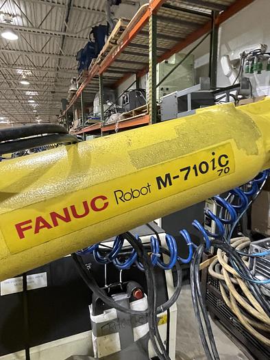 Used Fanuc M-710iC/70 6 axis robot with R-30iA Control for sale