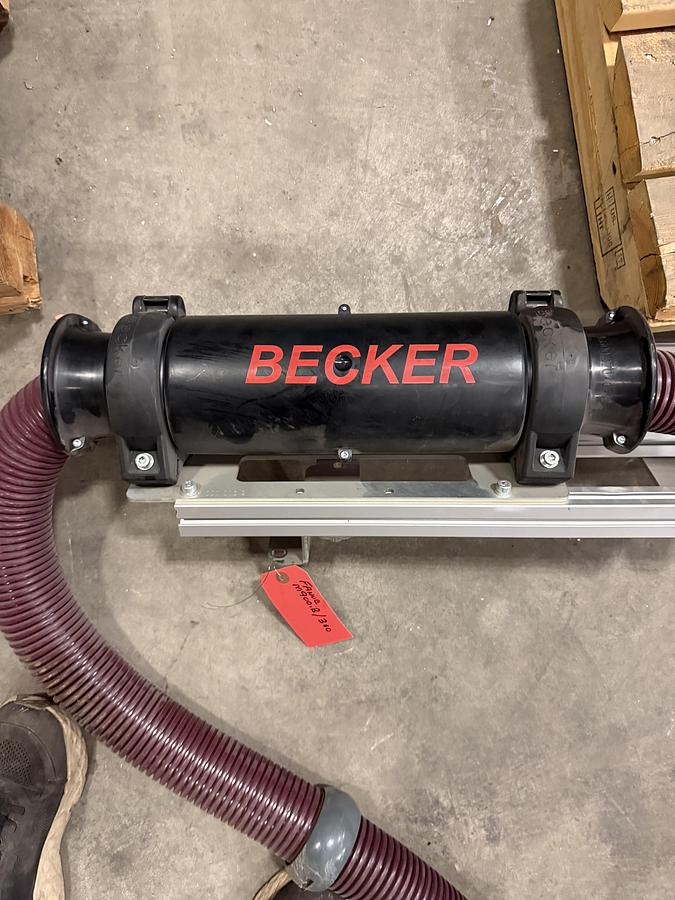 Used Becker Robot Dress Pack. Came off a Fanuc M900iB/360 