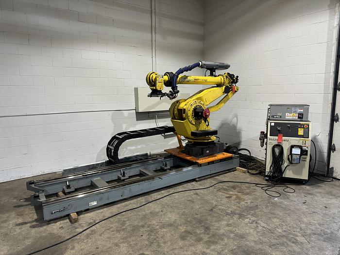 Used FANUC M-900iA/260L ROBOT ON 10' RTU WITH R-30iA CONTROLLER 