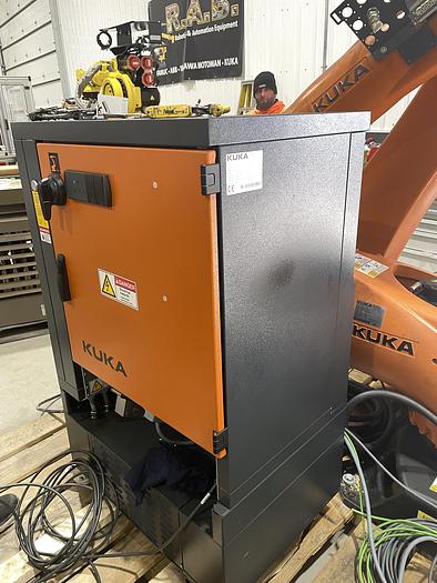 Used KUKA KR 150 R3700 ULTRA K 6 AXIS ROBOT, KR C4 NA CONTROLLER, QUICK DISCONNECT END EFFECTOR