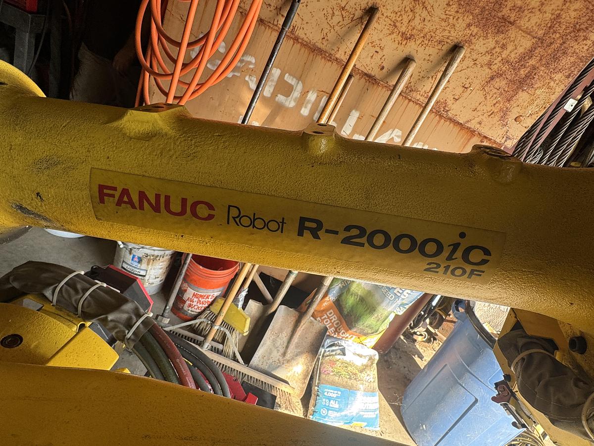 Used USED FANUC R-2000iC/210F 6 AXIS ROBOT R-30iB PLUS FOR SALE