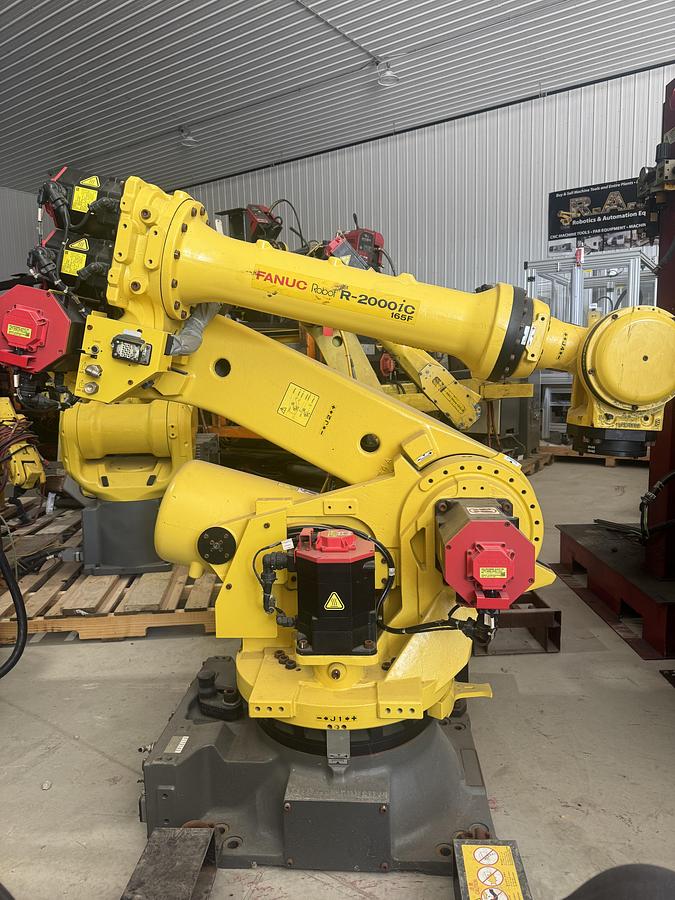 Used FANUC R-2000IC/165F 6 AXIS ROBOT WITH R-30iB CONTROLLER