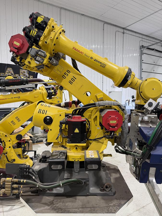 Used FANUC R-2000iC/210F robot, R-30iB Plus Controller, 2021, Used
