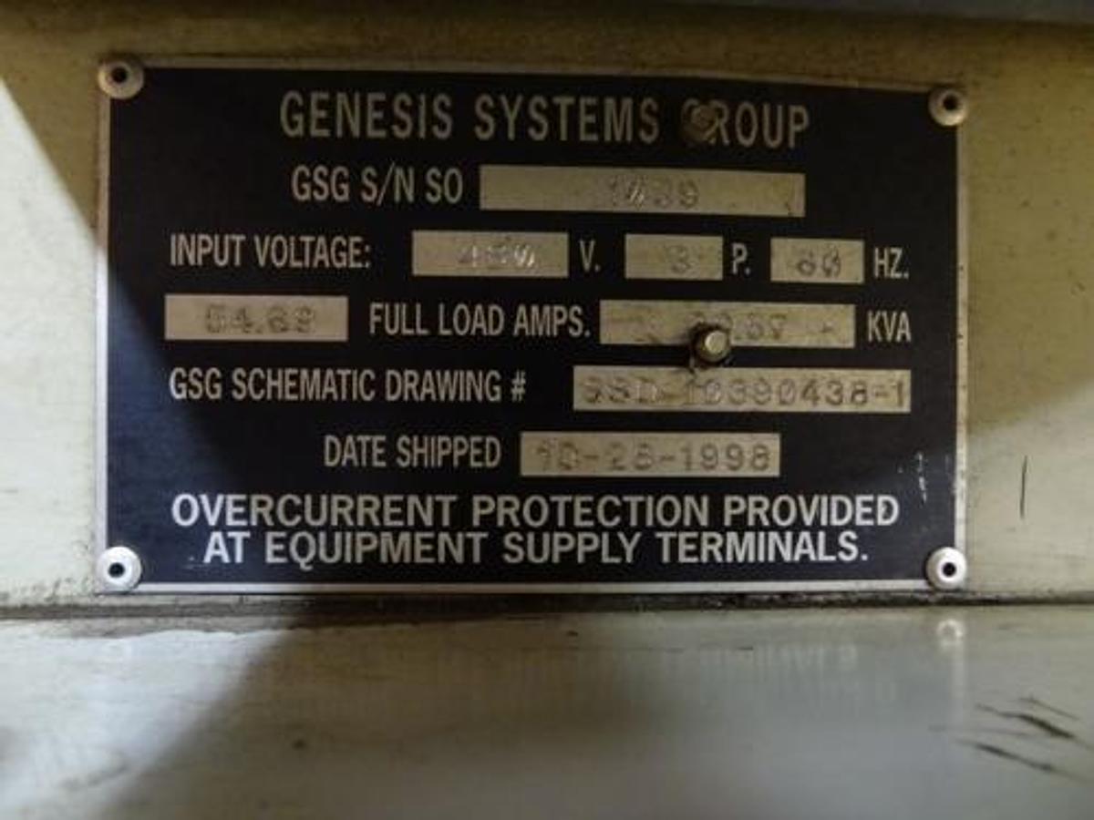 Used GENESIS DUAL TRUNNION ROBOTIC WELD CELL WITH KUKA KR 30 L15/2 ROBOT