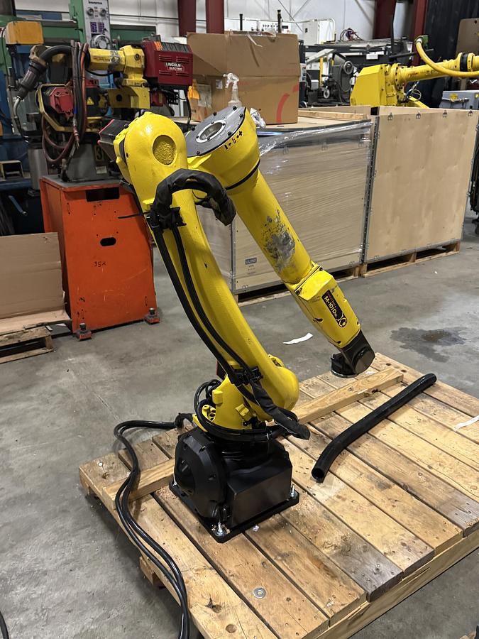 Used FANUC M-10iD/8L ROBOT WITH R30iB PLUS CONTROLLER, PENDANT, AND CABLES