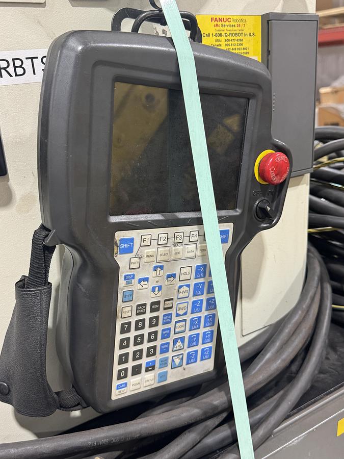 Used FANUC ARC MATE 120iBe 6 AXIS ARC WELDING ROBOT WITH R-30iA CONTROLLER