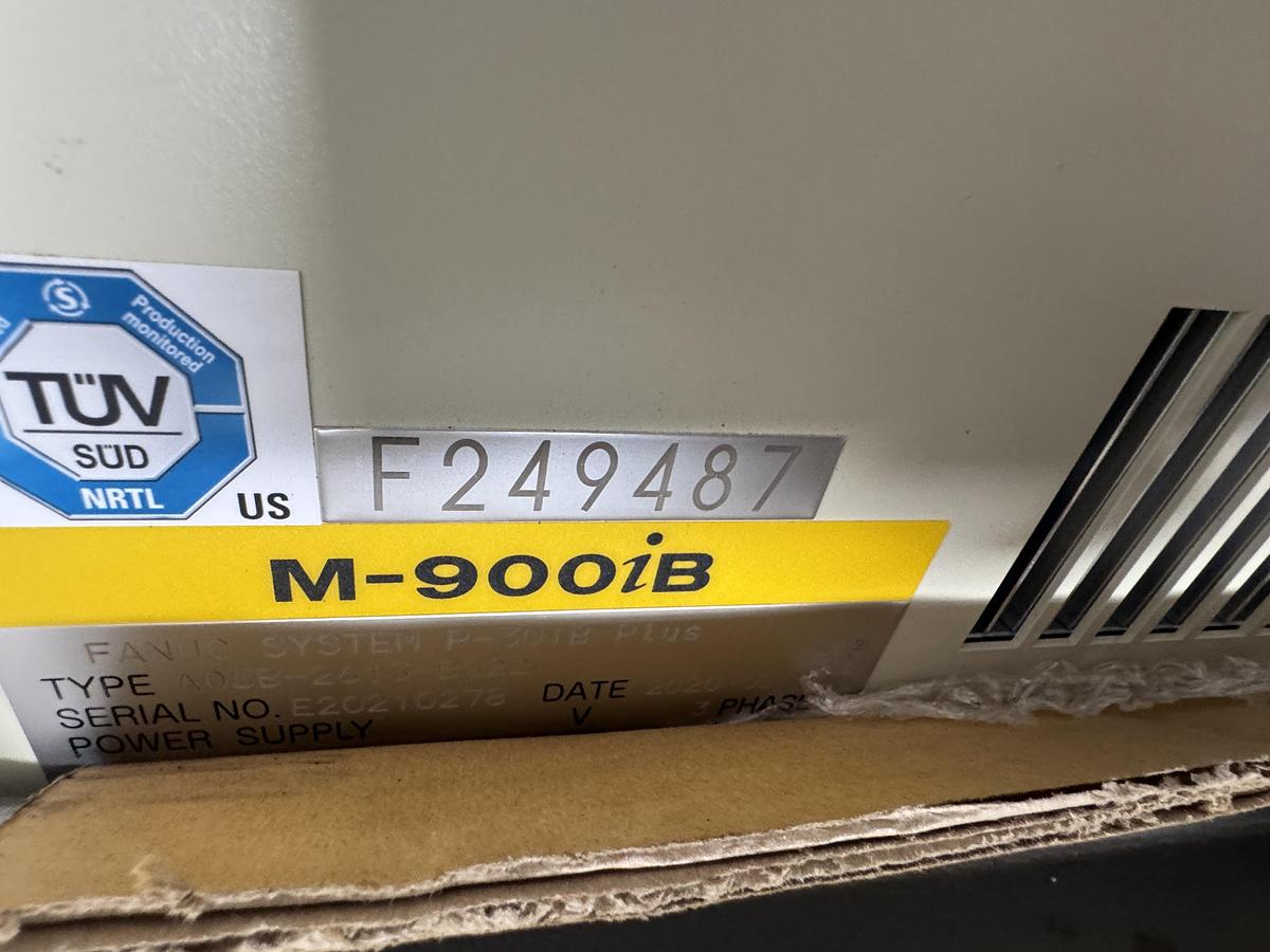 Used Fanuc M-900iB/360 Robot, R-30iB Plus Controller, 2020, Warranty