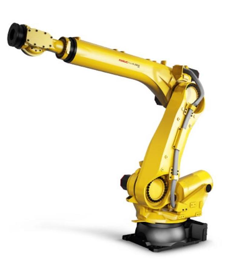 Used FANUC R-2000iB/210L 6 AXIS LONG REACH ROBOT WITH R-30iB CONTROLLER FOR SALE 