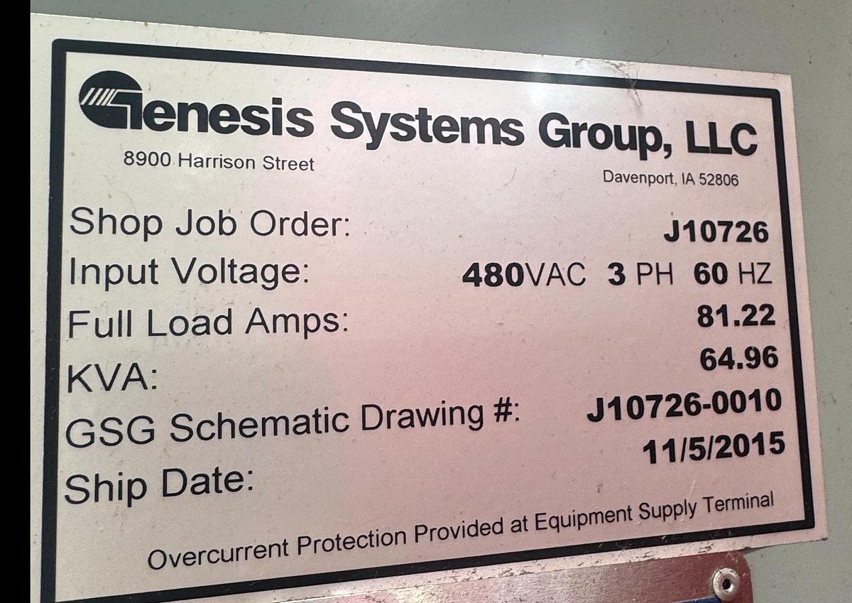 Used GENESIS/FANUC ARCMATE 100iC/12 R-30iB DUAL TRUNNION ARC WELDING CELL 2015