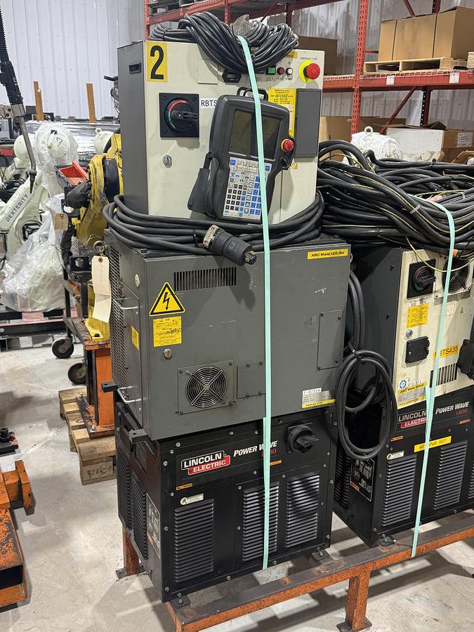 Used FANUC ARC MATE 120iBe 6 AXIS ARC WELDING ROBOT WITH R-30iA CONTROLLER