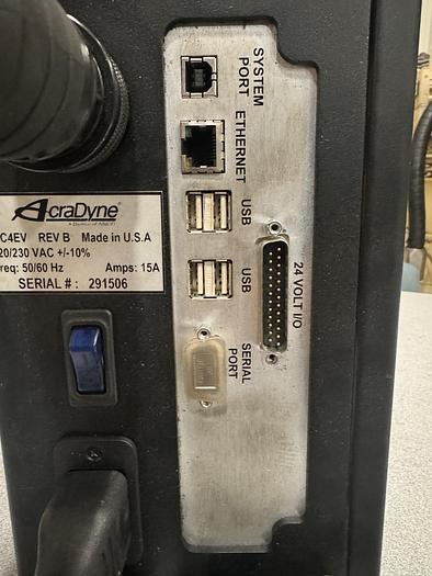 Used AIMCO ACRADYNE iEC4EV CONTROLLER PLUS NUT RUNNER & CABLES #105214