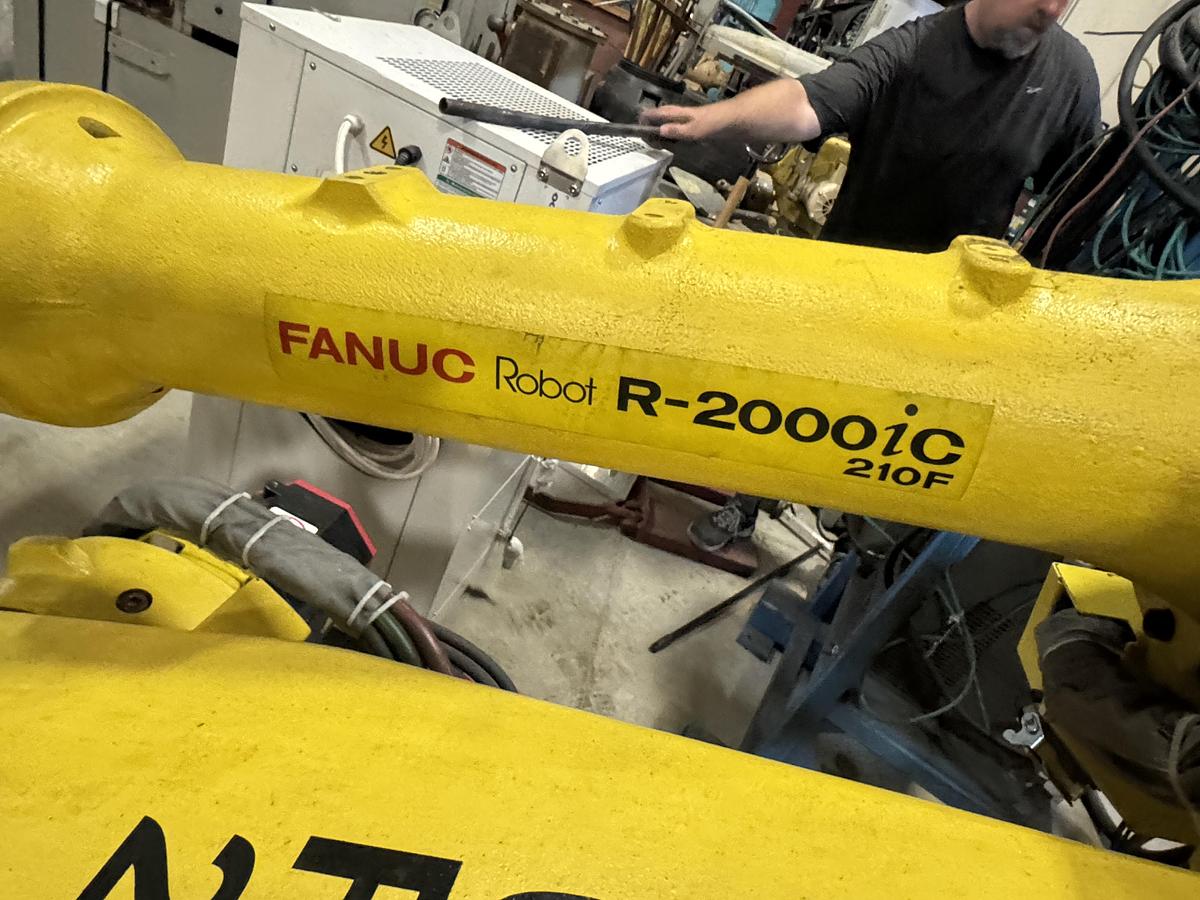Used USED FANUC R-2000iC/210F 6 AXIS ROBOT R-30iB PLUS FOR SALE