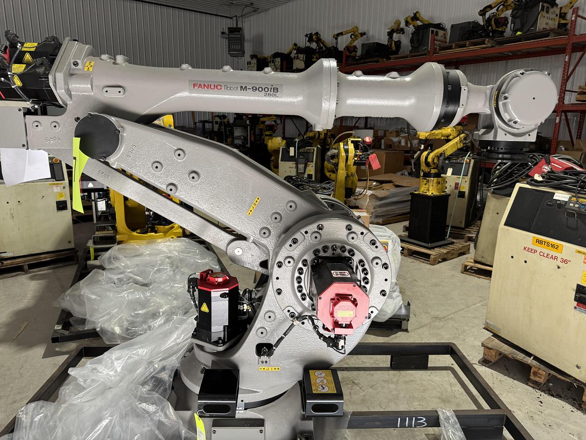 Used FANUC M-900iB/280L Robot, R-30iB Control, Used, 2019