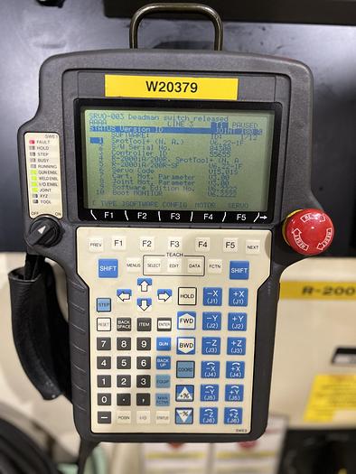 Used FANUC R2000iA/165R CNC 6 AXIS ROBOT W/RJ3IB CONTROL