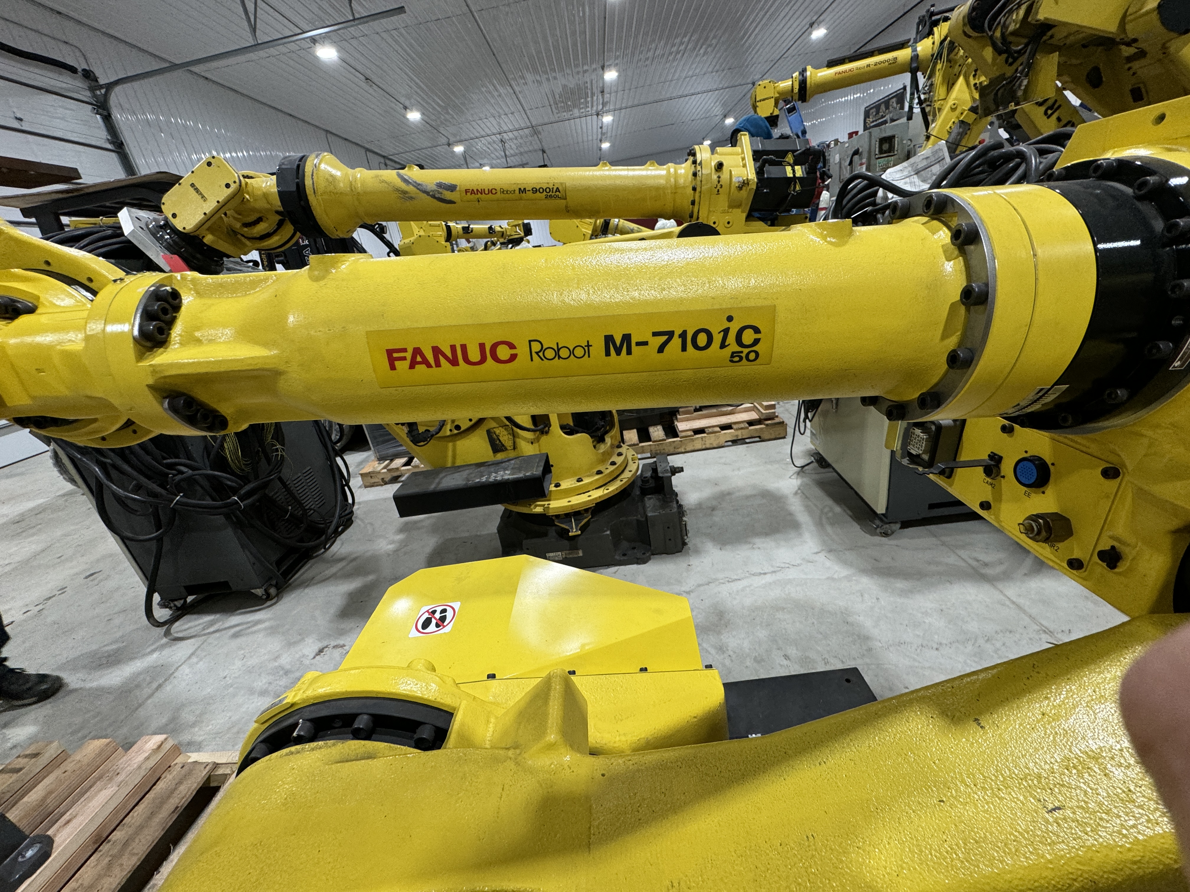 Used  FANUC M-710iC/50 6 AXIS ROBOT WITH R-30iB CONTROLLER