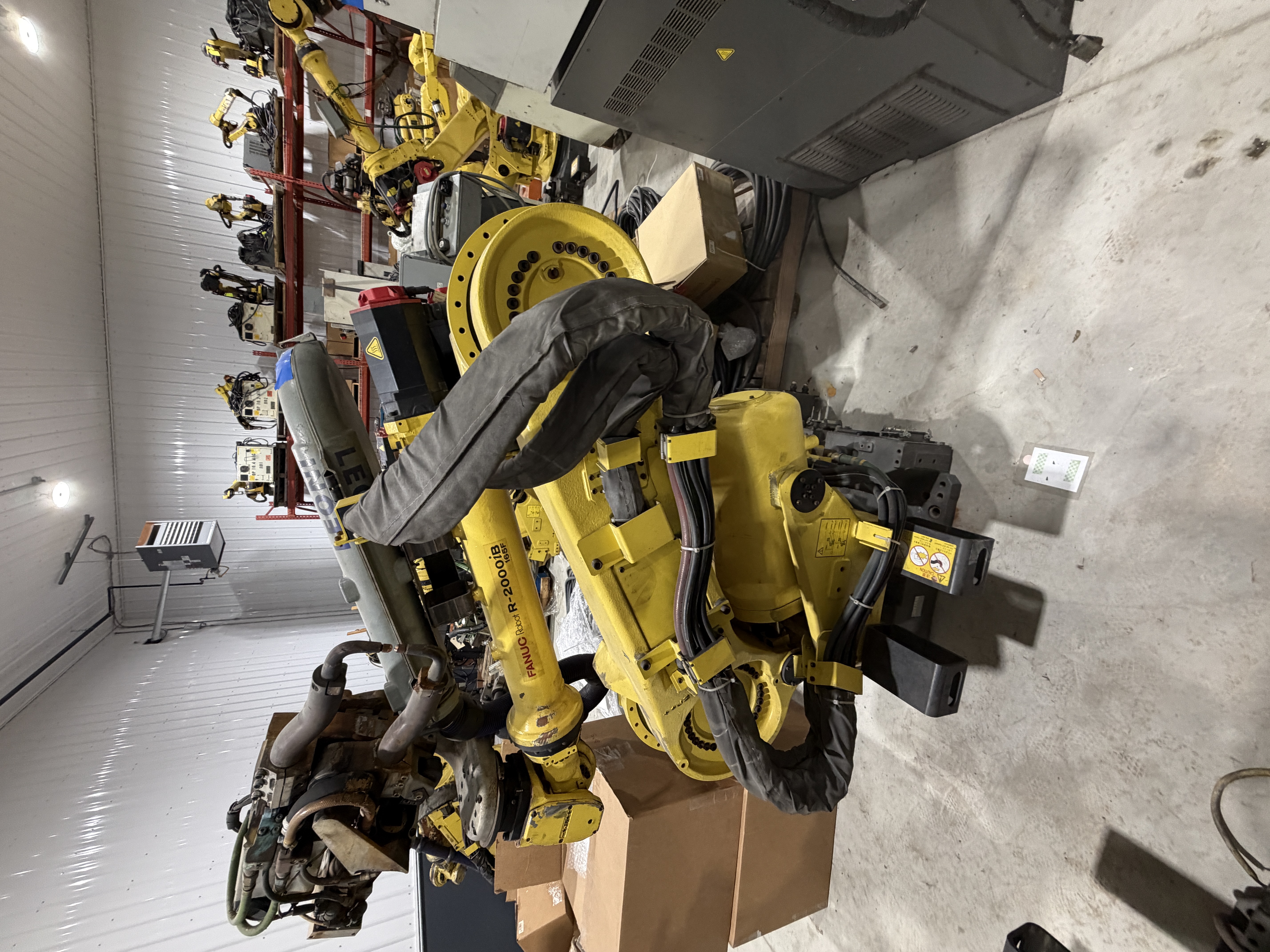 Used FANUC R-2000iB/165F Robot, R-30iA Control, Used, 2009