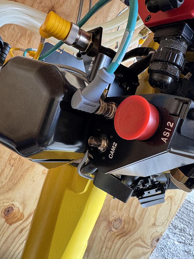 Used FANUC M-20iD/35 ROBOT WITH R-30iB PLUS CONTROLLER, PENDANT, CABLES, NEVER USED