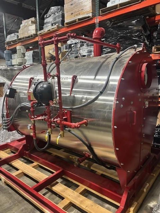 Used SIOUX SF50G STEAM FLO GENERATOR, NEVER USED, STEAM OUT PUT 1,725 LBS PER HOUR