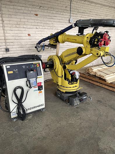 Used FANUC M900iA/350 6 AXES ROBOT WITH R-30iA CONTROLLER FOR SALE TESTED 