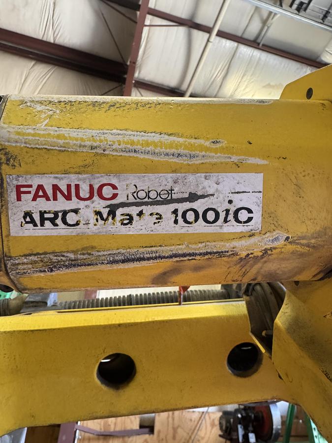 Used GENESIS SYSTEM 3X DUAL TRUNION MIG WELDING CELL WITH 2 ARC MATE 100iC R-30iB ROBOTS