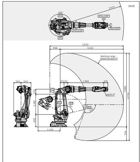 BRAND NEW KAWASAKI BX200X ROBOT WITH CONTROLLER, TEACH PENDANT, CABLES, 14 MONTH WARRANTY