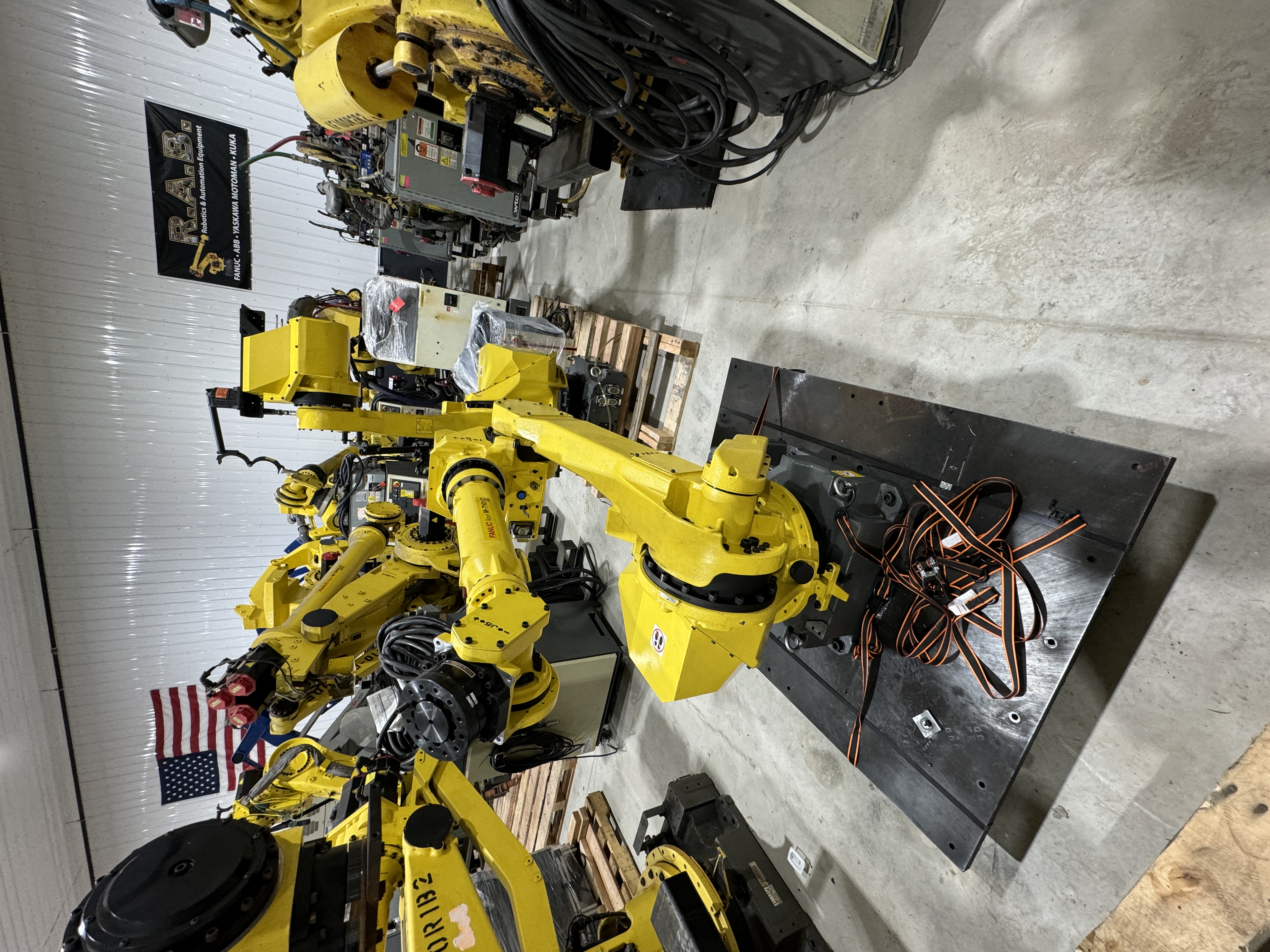 Used  FANUC M-710iC/50 6 AXIS ROBOT WITH R-30iB CONTROLLER