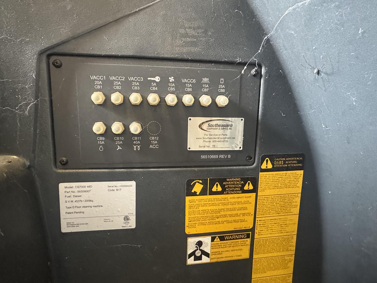 Used NAUTILUS HYBRID POWER BOSS CS7000 48D FLOOR SCRUBBER 2023