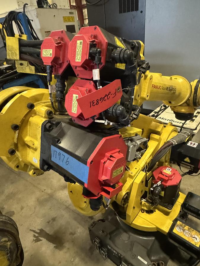 Used USED FANUC R-2000iC/210F 6 AXIS ROBOT R-30iB PLUS FOR SALE