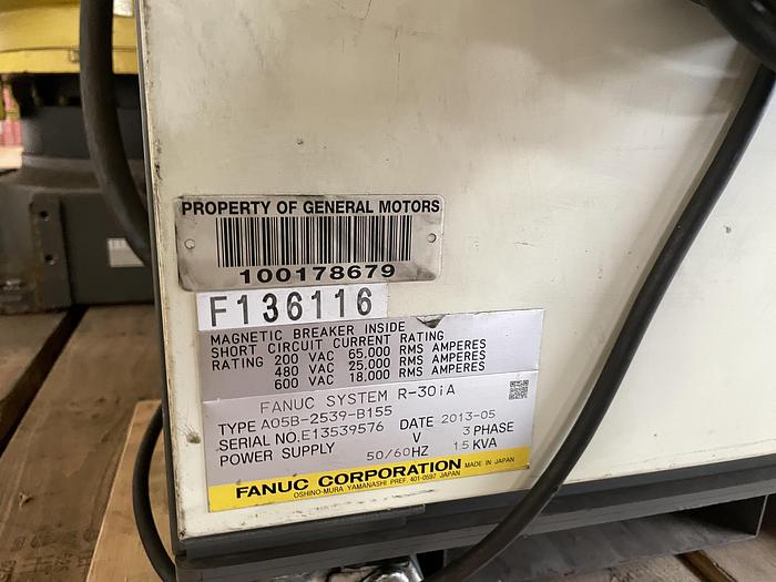 Used FANUC M-900iA/260L 6 AXES ROBOT WITH R-30iA CONTROLLER DATA SHEET