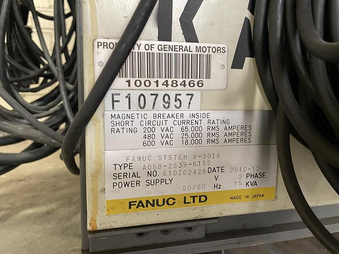 Used FANUC M-900iA/260L 6 AXES ROBOT WITH R-30iA CONTROL FOR SALE