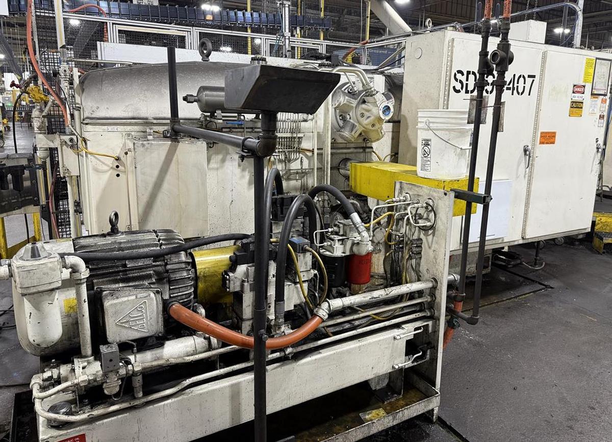 Used ANDERSON COOK MODEL 350S 48" SPLINE ROLLER NEW 1986