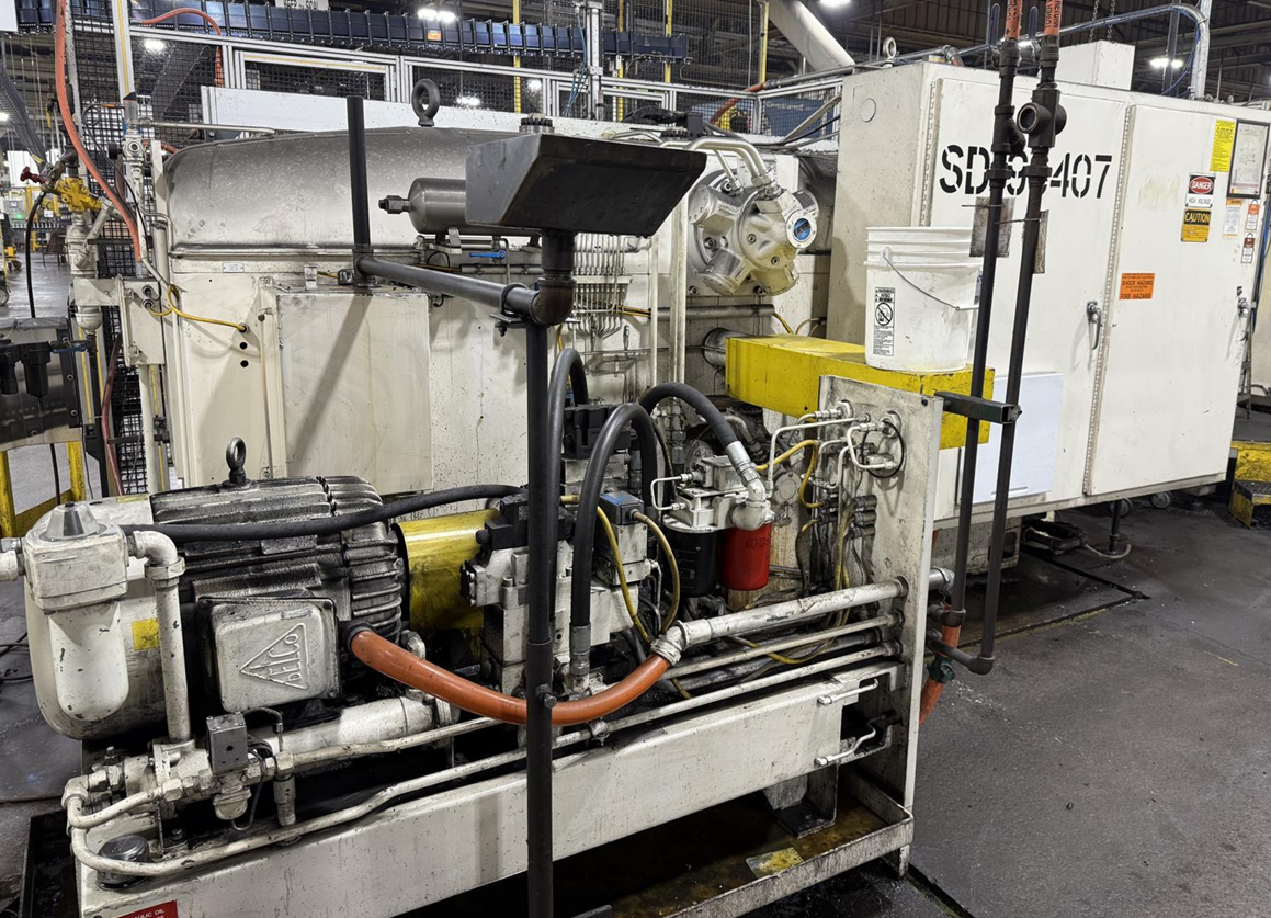 Used ANDERSON COOK MODEL 350S 48" SPLINE ROLLER NEW 1986