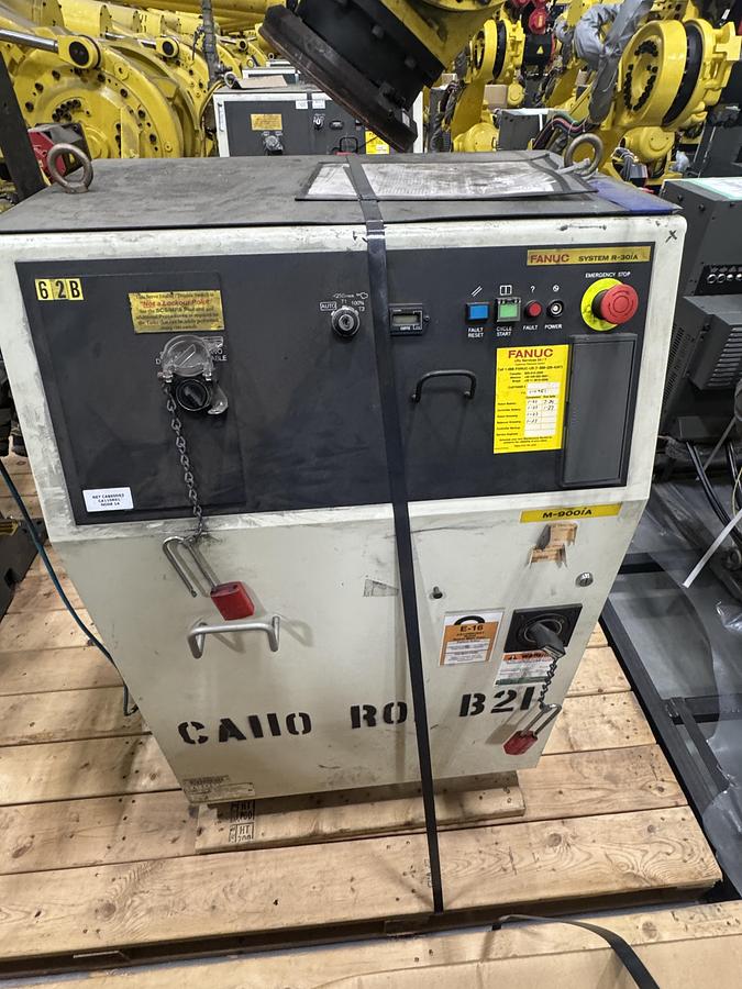 Used FANUC M900iA/400L 6 AXIS ROBOT WITH R-30iA CONTROL FOR SALE