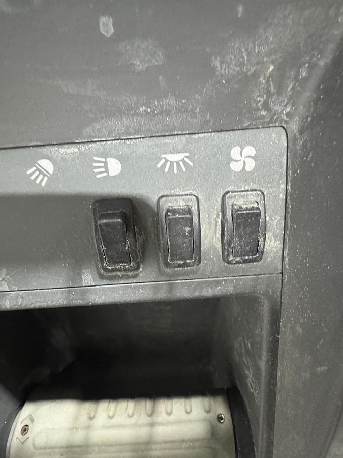 Used CROWN SP35020-30 3,000 LB ORDER PICKER STAND ON FORKLIFT