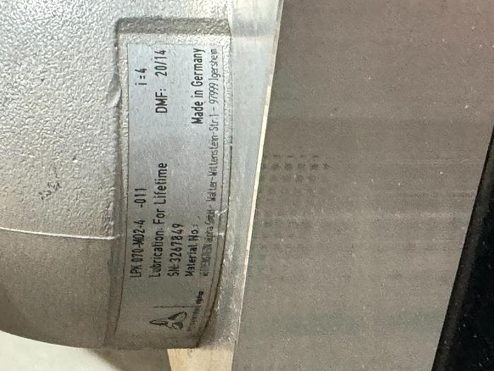 Used MECHATRONIC 56" TRAVLE LINEAR RAIL/RTU FOR LR MATE 200iD ROBOTS W/ FANUC SERVO MOTOR AND CABLES