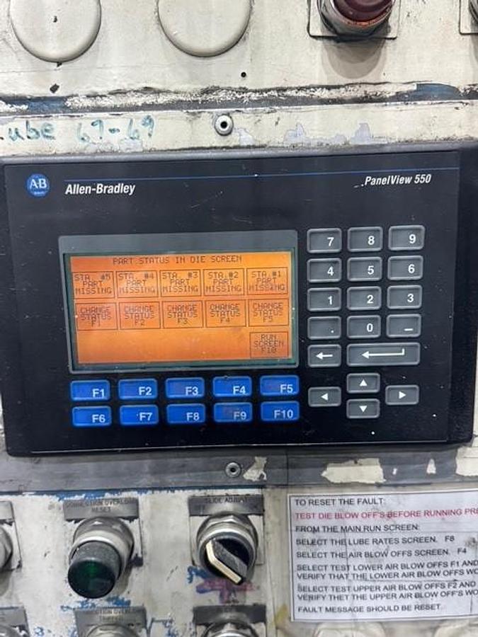 Used VERSON T-SE2-1500-96-54 TRANSMAT SSDC PRESS 1500 TON CAPACITY