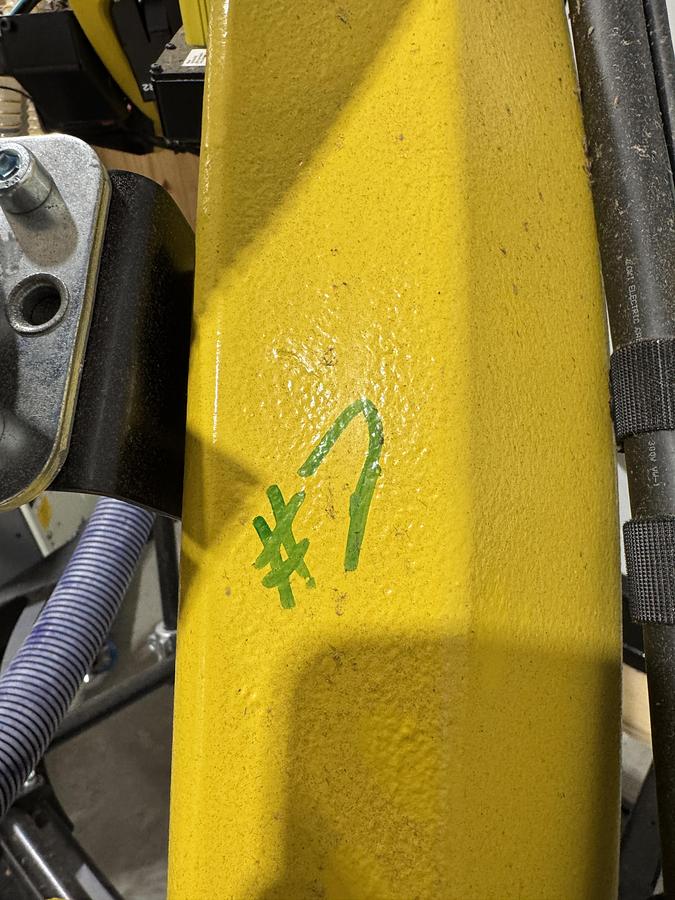 Used FANUC M-20iD/25 ROBOT WITH R-30iB PLUS CONTROLLER, PENDANT, CABLES.  NEVER IN PRODUCTION!