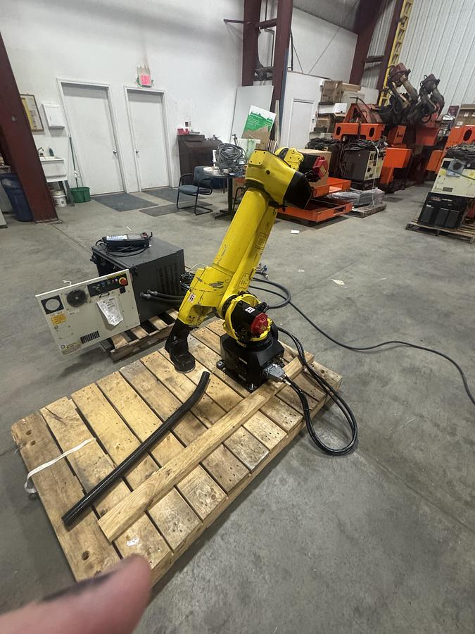 Used FANUC M-10iD/8L ROBOT WITH R30iB PLUS CONTROLLER, PENDANT, AND CABLES