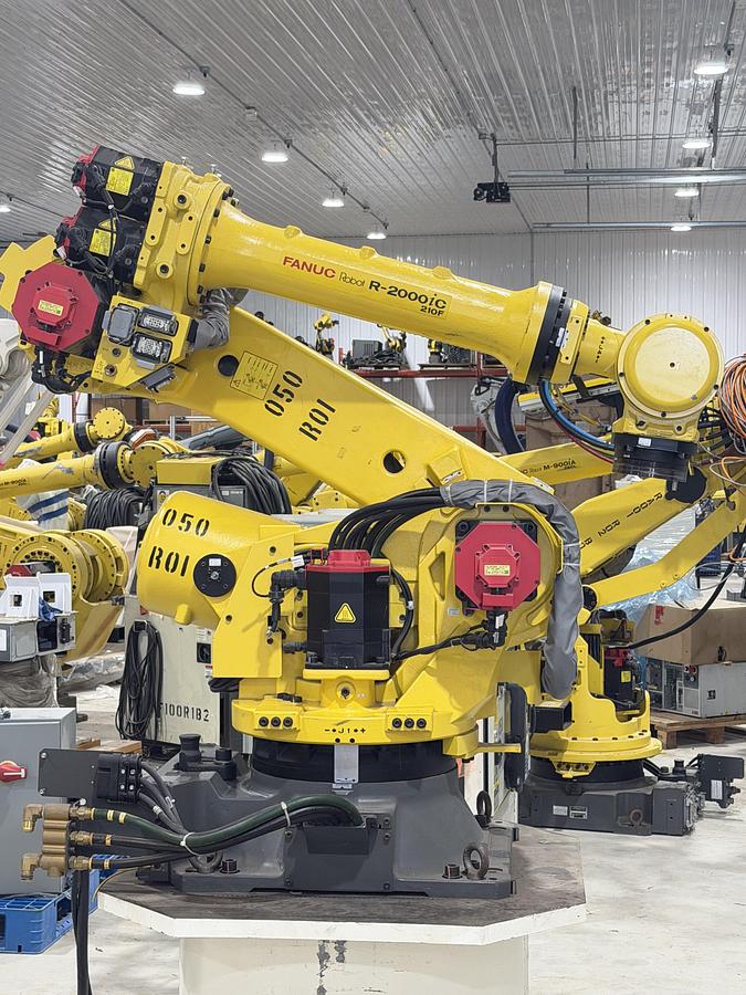 Used FANUC R-2000iC/210F robot, R-30iB Plus Controller, 2019, Used