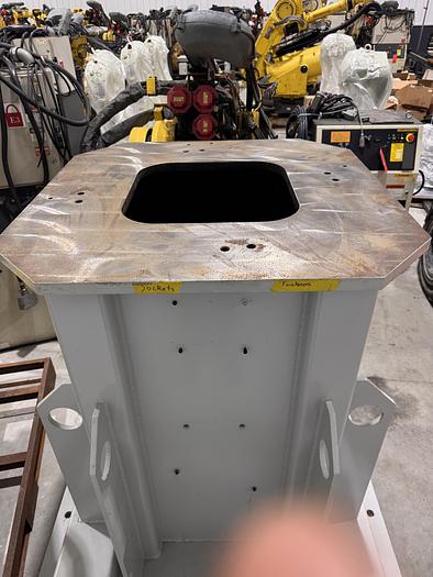 Used USED-FANUC ROBOT RISER FOR FANUC R2000'S & M900'S 54-3/4" TALL X 37" X 37" SURFACE. #105225